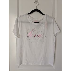 NEW Victoria's Secret White Pajama Shirt (S)